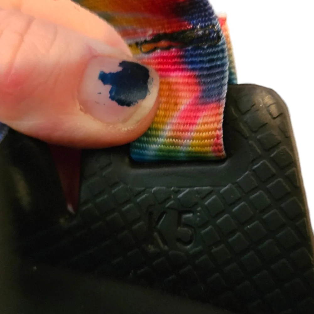 Choco Chillos Tie Dye Slides